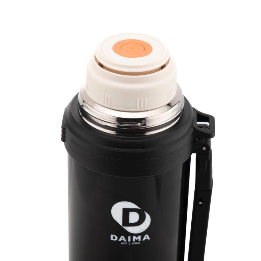Daima 4 Season 1800 ML 12 Saat Sıcak 24 Saat  Soğuk Siyah Termos
