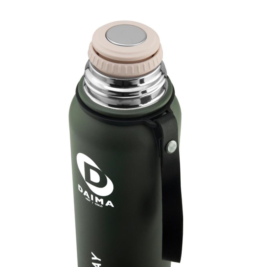 Daima Allday 1000 ML 12 Saat Sıcak 24 Saat Soğuk Yeşil Termos