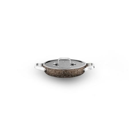Stone-Age Terra 20 cm Çizilmez Yanmaz Yapışmaz İndüksiyonlu Sahan
