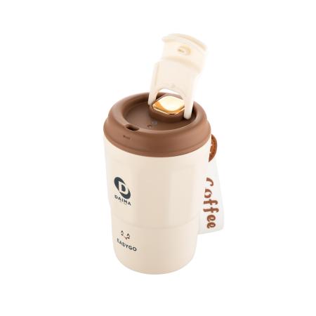 Daima Easy Go 380 ML 12 Saat Sıcak 12 Saat Soğuk Beyaz Termos