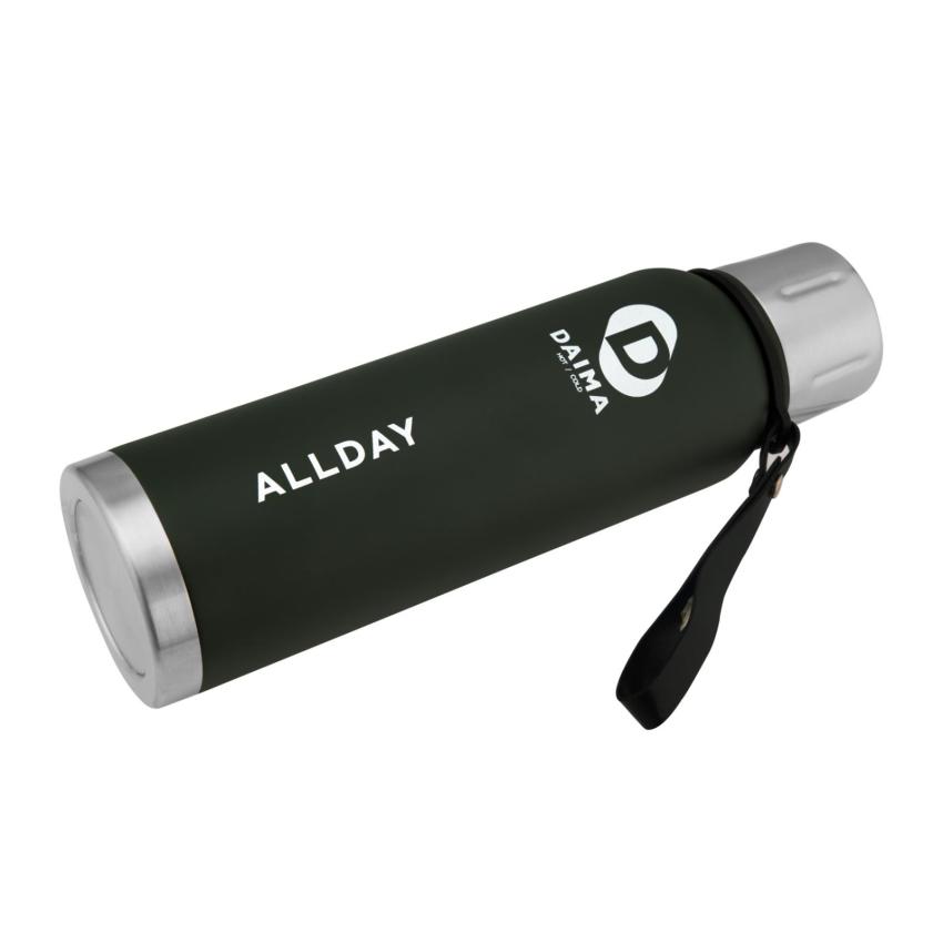 Daima Allday 1000 ML 12 Saat Sıcak 24 Saat Soğuk Yeşil Termos