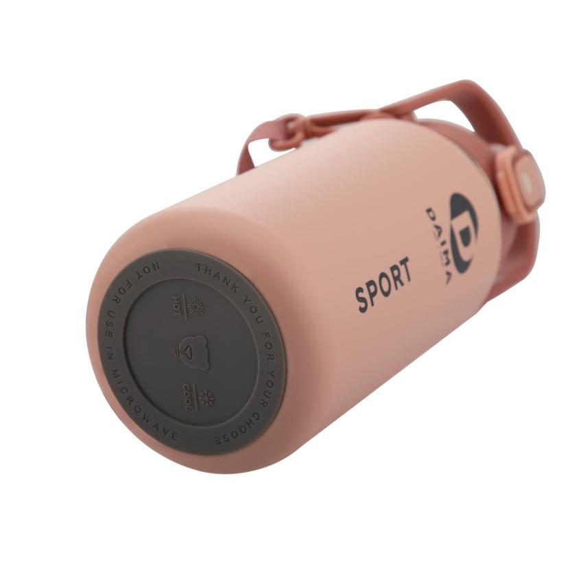 Daima Sport 1300 ML 12 Saat Sıcak 24 Saat Soğuk Pembe Termos