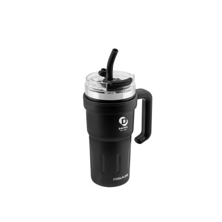 Daima Coolflow 780 ML 12 Saat Sıcak 24 Saat Soğuk Siyah Termos